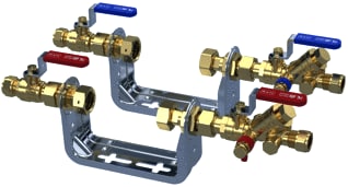 Raminex - Watermeterbeugel 70048