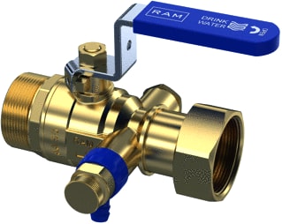 Raminex - S.28 Kogelafsluiter Kk Dn20 1 Aftap Rvs