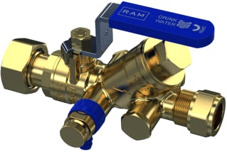 Raminex - TBE ES Terugstroombeveiliging Tbe-Ea-Es 3/4X15 Dn15