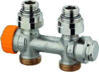 Heimeier - Eclipse Multilux H-onderblok Mlux Afc R1/2 Re