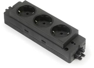 OCS - Express 910 3xWCD Contactdooscombinatie Contctblok I 3X230V Gst Ra