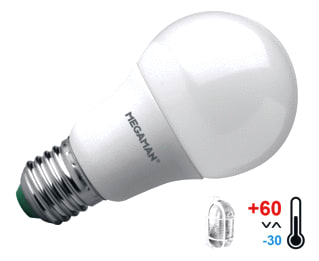 Megaman - LED-lamp led a60 5,5/40w e27 2800k