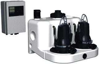 Grundfos - Multilift Waterpompunit (vuilwater/regen) mdg.26.3.2 3x230v