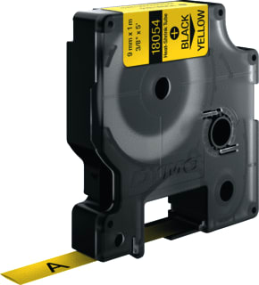 Dymo - Rhino Labeltape Tube 9Mm Geel
