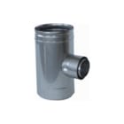Metaloterm - UE Dubbelw. rookgashulpstuk 3 aansl. dubbw. verl.t-st.200mm