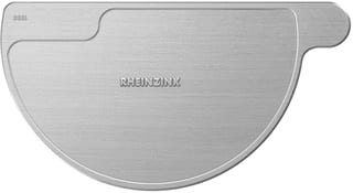 Rheinzink - M400 Blue grey Kopschot dakgoot kopschot bg m400 links