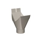 Rheinzink - M333 Graphite grey Uitloopklemstuk dakgoot trchtuitl 333/100 mstgt gg