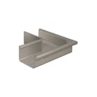 Rheinzink - B333 Graphite grey Hoekstuk dakgoot buitenhoekstk b333 0,70 gg