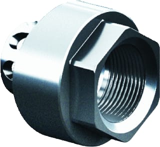 Viega - Megapress 42122 Fitting met 2 aansluitingen Inpersaansl 2X3/4