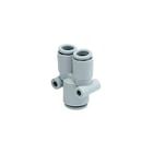 SMC Nederland - KQ2 - NEW Fitting met 3 aansluitingen Insfit Kq2U06-08A