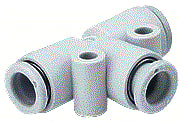 SMC Nederland - KQ2 - NEW Fitting met 3 aansluitingen Insfit Kq2T10-00A