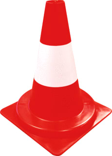 ATV - Verkeersregeling/wegsignalering Kegel 30Cm Ornje/Wit 0.3Kg
