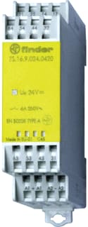 Finder - 7S Schakelrelais Rel Gedw.C 4M+2V 6A 24Vdc