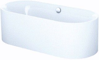 Bette - Lux Oval Silhouette Bad 3465-003cfxxs
