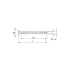 Heco - Hout-/ bouwschroef hc60521 ds500