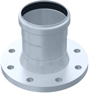Aco - Pipe Fitting met 2 aansluitingen 2016864