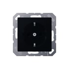 Jung - AS/A RANGE Wandcontactdoos (WCD schakelmat.) Wcd A500 Slv Graf Zw