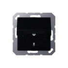 Jung - A RANGE Wandcontactdoos (WCD schakelmat.) Wcd A500 Klapd Graf Zw