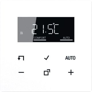 Jung - Ruimteklokthermostaat Kamerthermo Ls Range Awit