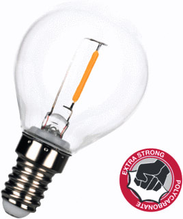 Bailey - LED-lamp safe kogel e14 1w 2700k