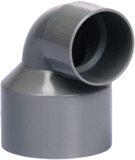 Pipelife - Polisan Fitting met 2 aansluitingen Pvc Bocht 90 2Xm 75X50 L