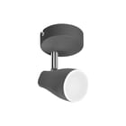 Ledvance - Plafond-/wandarmatuur Spot Pear Zw 1X4.3W Gu10