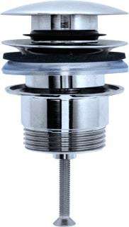 Duravit - Afvoerplug Push-Open Vent 63,5Mm Rvs