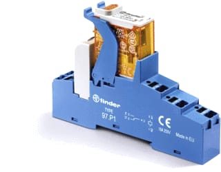 Finder - 4C Schakelrelais Interf.Rel 1W/16A 12Vdc