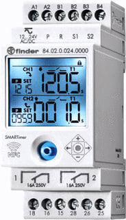 Finder - 84 SMARTimer Tijdrelais Fin Relais 2W16A 12-24V