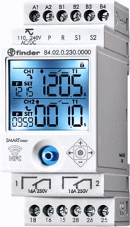 Finder - 84 SMARTimer Tijdrelais Fin Relais 2W16A 110-240V
