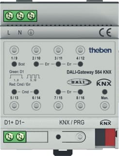 Theben - Systeeminterface bussysteem Dali Gateway S64 1Kan