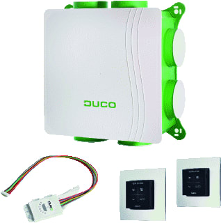 Duco - DucoBox Silent Woonhuisventilator all-in-one co2 & rh