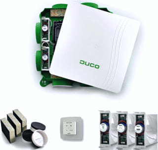 Duco - DucoBox Focus Woonhuisventilator All-In-One