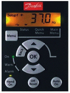 Danfoss - FC51 Toebeh./onderd. frequentieregelaar Control Pan Lcp11