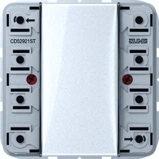 Jung - CD RANGE Tastsensor bussysteem Knx Tastermod Uni 2V Cd