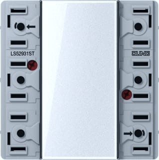 Jung - LS RANGE Tastsensor bussysteem Knx Tastermod Uni 3V Ls