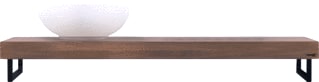 Looox - Wood Solo Wastafelblad Wbs 120 Hdh Og Mz