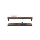 Looox - Wood Duo Wastafelblad Wbd 120 Eg Mz
