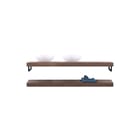 Looox - Wood Duo Wastafelblad wastbld wbd 160 eg mz