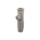Ubbink - Rolux Half CLV Etage Enkelw. rookgashulpstuk 3 aansl. T-Stuk Pp 110-80 Tr