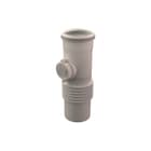 Ubbink - Rolux Half CLV Etage Enkelw. rookgashulpstuk 3 aansl. T-Stuk Pp 125-80 Tr