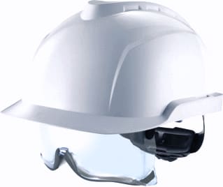 MSA - V-Gard 930 Veiligheidshelm Helm Bril Wit