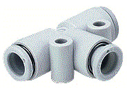 SMC Nederland - KQ2 - NEW Fitting met 3 aansluitingen Insfit Kq2T12-00A
