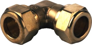VSH - Super S1210 Fitting met 2 aansluitingen Mes Knie 15X15 2Xkn