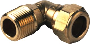 VSH - Super S1212 Fitting met 2 aansluitingen Mes Kniekopp 22X1 Bui
