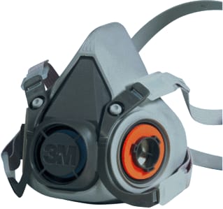3M - 6000-Serie Halfgelaatsmasker Gas- en dampmasker Masker 6300 Groot