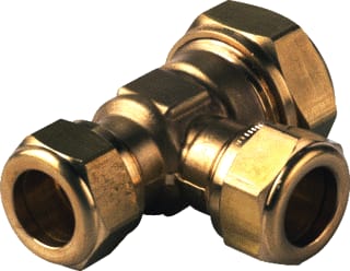 VSH - Super S1248 Fitting met 3 aansluitingen Mes T- 28X22X22 3Xkn