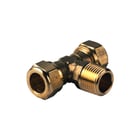 VSH - Super S1225 Fitting met 3 aansluitingen Mes T- 15X1/2X15 Knxcobu