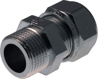 VSH - Super S1202 Fitting met 2 aansluitingen Nik Kopp Re 22X1/2 Bui