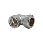 VSH - Super S1214 Fitting met 2 aansluitingen Nik Knie 28X1 Bi L